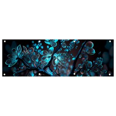 Art Ai Generated Cherry Blossom Blossoms Banner And Sign 9  X 3  by Ravend