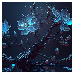 Ai Generated Cherry Blossom Blossoms Art Lightweight Scarf  by Ravend