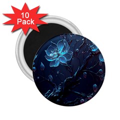 Ai Generated Cherry Blossom Blossoms Art 2 25  Magnets (10 Pack)  by Ravend