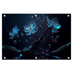 Ai Generated Cherry Blossom Blossoms Art Banner And Sign 6  X 4 