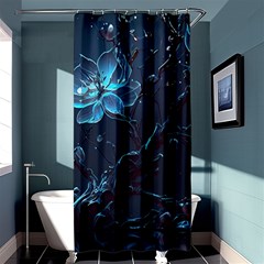 Ai Generated Cherry Blossom Blossoms Art Shower Curtain 36  X 72  (stall)  by Ravend