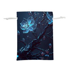 Ai Generated Cherry Blossom Blossoms Art Lightweight Drawstring Pouch (l) by Ravend