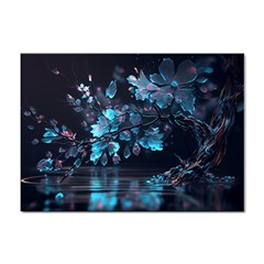 Ai Generated Cherry Blossom Sticker A4 (100 Pack) by Ravend