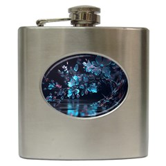 Ai Generated Cherry Blossom Hip Flask (6 Oz) by Ravend