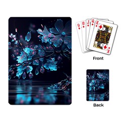 Ai Generated Cherry Blossom Playing Cards Single Design (rectangle)