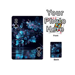 Ai Generated Cherry Blossom Playing Cards 54 Designs (mini) by Ravend