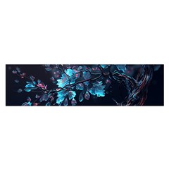 Ai Generated Cherry Blossom Oblong Satin Scarf (16  X 60 ) by Ravend