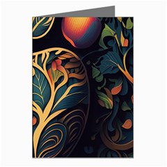 Ai Generated Apple Foliage Greeting Cards (pkg Of 8)