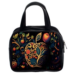 Ai Generated Apple Foliage Classic Handbag (two Sides) by Ravend