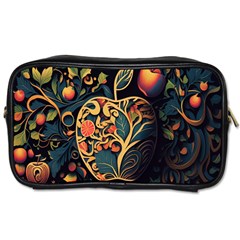 Ai Generated Apple Foliage Toiletries Bag (one Side) by Ravend