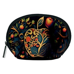 Ai Generated Apple Foliage Accessory Pouch (medium)