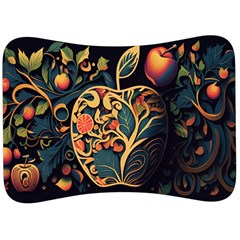 Ai Generated Apple Foliage Velour Seat Head Rest Cushion by Ravend