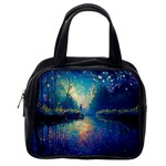 Oil Painting Night Scenery Fantasy Classic Handbag (One Side) Front