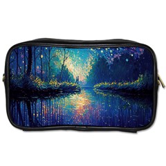 Oil Painting Night Scenery Fantasy Toiletries Bag (one Side) by Ravend