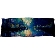 Oil Painting Night Scenery Fantasy Body Pillow Case Dakimakura (two Sides)