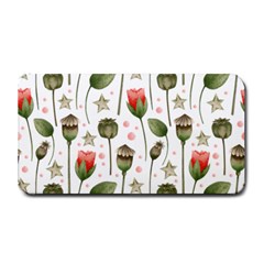 Poppies Red Poppies Red Flowers Medium Bar Mat