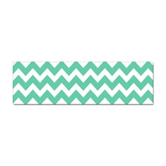 Chevron Pattern Gifts Sticker (bumper) by GardenOfOphir