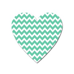 Chevron Pattern Gifts Heart Magnet by GardenOfOphir