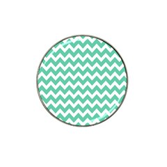 Chevron Pattern Gifts Hat Clip Ball Marker (4 Pack) by GardenOfOphir