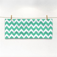 Chevron Pattern Gifts Hand Towel by GardenOfOphir