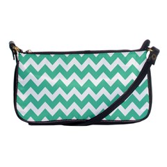 Chevron Pattern Gifts Shoulder Clutch Bag by GardenOfOphir