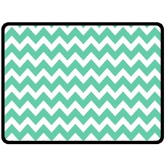 Chevron Pattern Gifts One Side Fleece Blanket (large) by GardenOfOphir