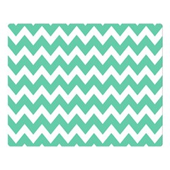 Chevron Pattern Gifts One Side Premium Plush Fleece Blanket (large)