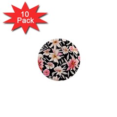 Botanical Flowers 1  Mini Magnet (10 Pack)  by GardenOfOphir