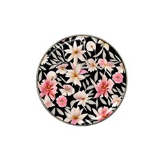 Botanical Flowers Hat Clip Ball Marker