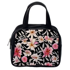 Botanical Flowers Classic Handbag (one Side) by GardenOfOphir