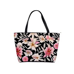 Botanical Flowers Classic Shoulder Handbag by GardenOfOphir