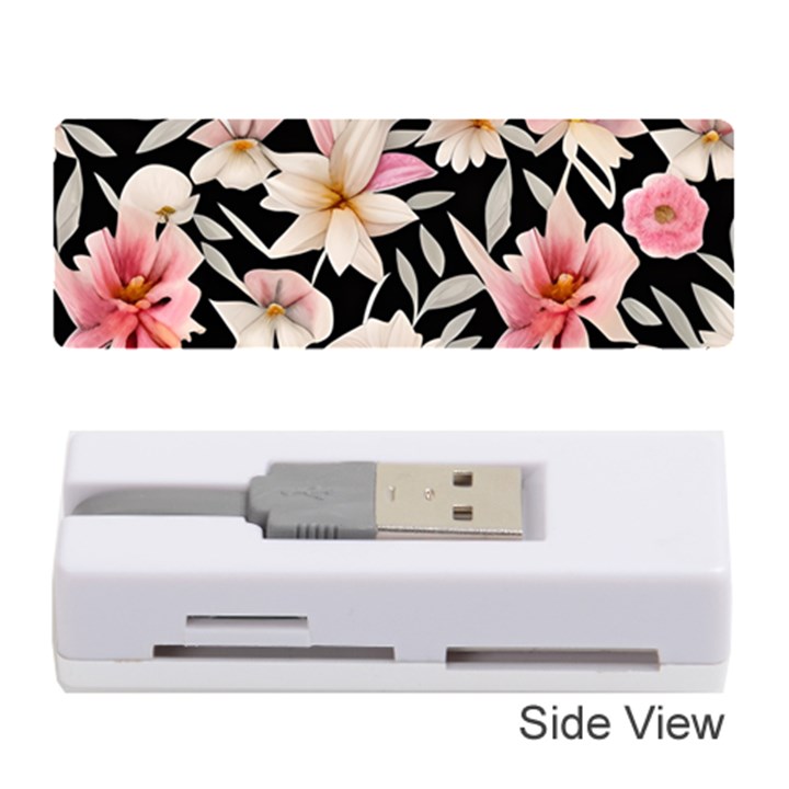 Botanical Flowers Memory Card Reader (Stick)