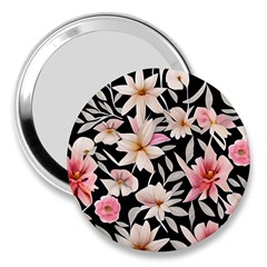 Botanical Flowers 3  Handbag Mirrors by GardenOfOphir