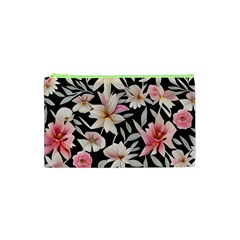 Botanical Flowers Cosmetic Bag (xs) by GardenOfOphir