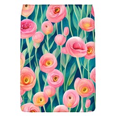 Blush Watercolor Flowers Removable Flap Cover (s) by GardenOfOphir