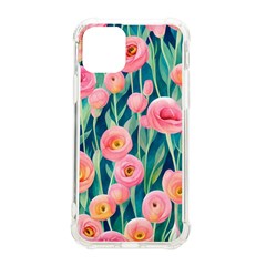 Blush Watercolor Flowers Iphone 11 Pro 5 8 Inch Tpu Uv Print Case by GardenOfOphir