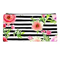 Blooming Watercolor Flowers Pencil Case by GardenOfOphir