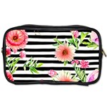 Blooming watercolor flowers Toiletries Bag (One Side) Front