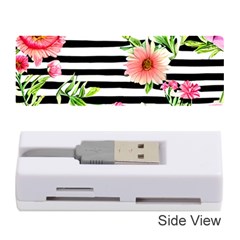 Blooming Watercolor Flowers Memory Card Reader (stick) by GardenOfOphir