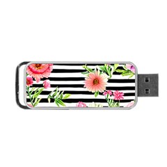 Blooming Watercolor Flowers Portable Usb Flash (two Sides) by GardenOfOphir