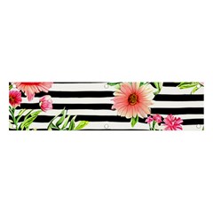 Blooming Watercolor Flowers Banner And Sign 4  X 1  by GardenOfOphir