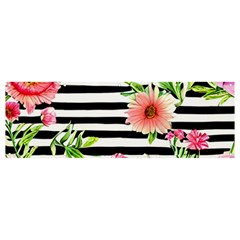 Blooming Watercolor Flowers Banner And Sign 12  X 4  by GardenOfOphir