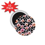 Cheery Watercolor Flowers 1.75  Magnets (10 pack)  Front