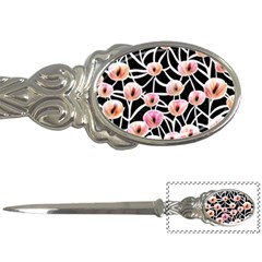 Cheery Watercolor Flowers Letter Opener