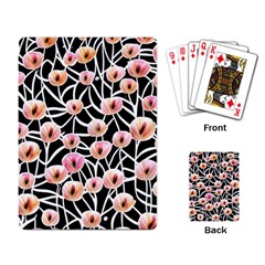 Cheery Watercolor Flowers Playing Cards Single Design (rectangle) by GardenOfOphir