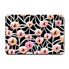 Cheery Watercolor Flowers Small Doormat by GardenOfOphir