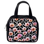 Cheery Watercolor Flowers Classic Handbag (One Side) Front