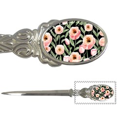 Captivating Watercolor Flowers Letter Opener by GardenOfOphir