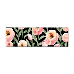 Captivating Watercolor Flowers Sticker Bumper (10 pack)