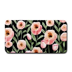 Captivating Watercolor Flowers Medium Bar Mat by GardenOfOphir